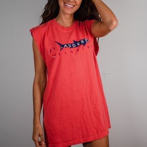 Vintage Ft. Lauderdale Cut off Tee